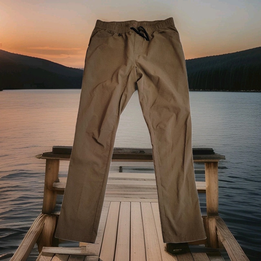 👖KETL Mtn. Vent Lightweight Active Pants Men L Coyote Brown Quick‑Dry Gorpcore